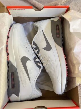 Nike Golf Air Max 90 G SZ 11 NEW IN BOX Photon Dust Pencil Point 🏌️‍♂️⛳️